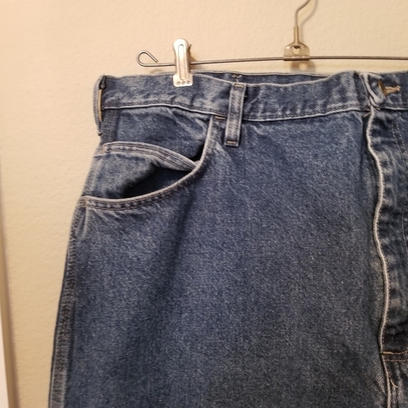 Bulwark FR 46x29 Mens Flame Resistant Denim Work Jeans  5 pocket Carpenter - Picture 9 of 11